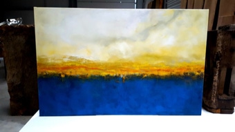 Acryl auf Leinwand Horizont luanna design