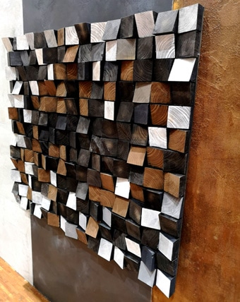 Baumflüstern 125x110cm Holz luanna design