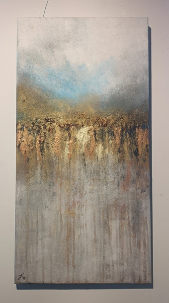 Seelengespräch Acryl auf Leinwand luanna design