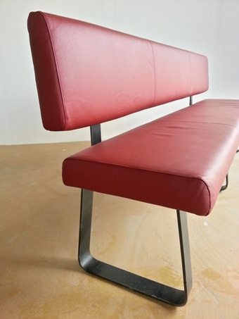 Bank Leder Rot luanna design