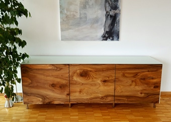 Sideboard Auftrag in Zürich luanna design