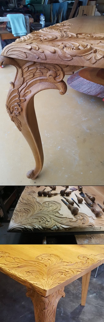 Tisch Handgeschnitzt luanna design