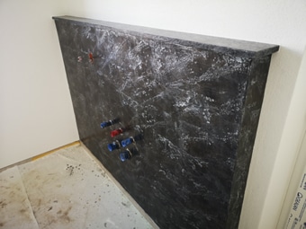 Resin Spachteltechnik in Granit Optik